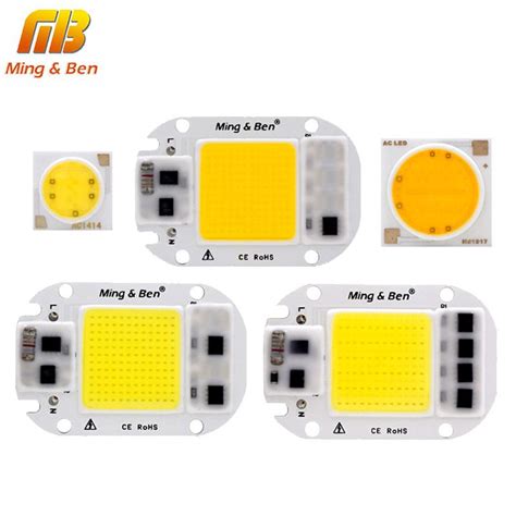 MingBen LED COB Chip 20W 30W 50W 3W 5W 7W 9W 12W 15W 18W 220V Smart