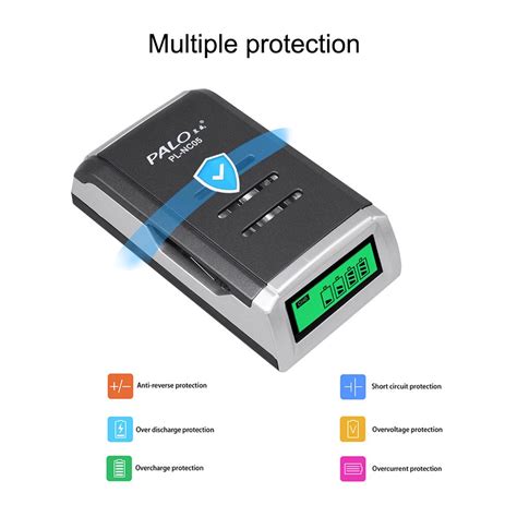 Cheap Palo Lcd Smart Display Aa Aaa Battery Charger For Ni Mh Ni Cd