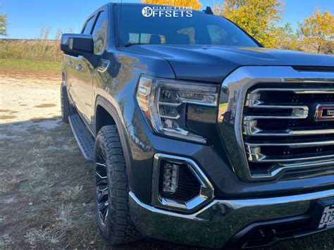 2021 Gmc Sierra 1500 With 20x10 18 Fuel Twitch And 275 60r20 Falken Wildpeak At3w And Stock