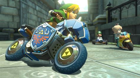 Preview Power Sliding Around The Legend Of Zelda X Mario Kart 8 Dlc