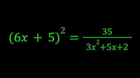 A Nice Rational Equation From Russia Youtube