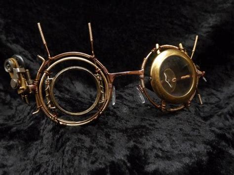 Steampunk Glasses Handmade Ooak Steampunk By Therustysquid On Etsy Steampunk Sunglasses