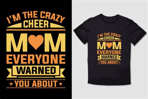 Im The Crazy Cheer Mom Everyone Warned Graphic By Pixelscreator