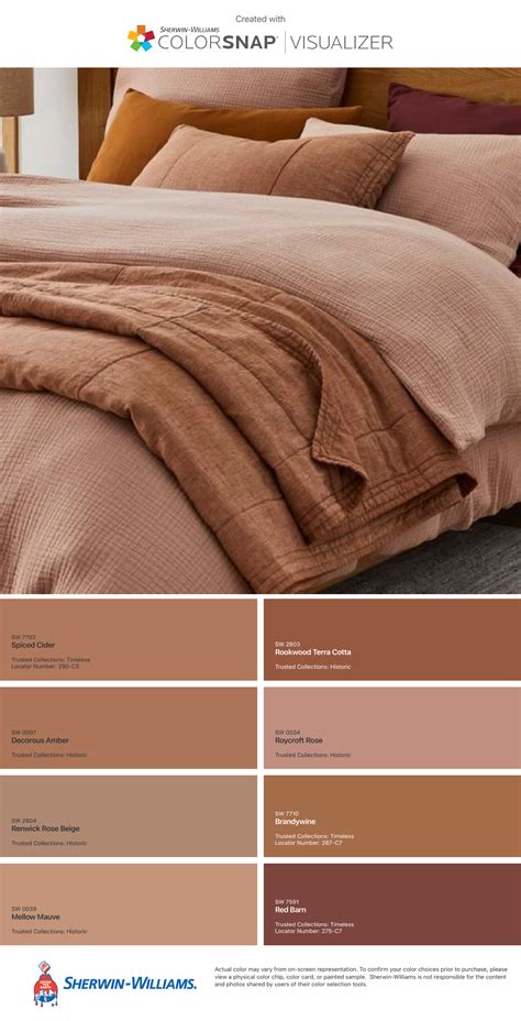 Warm Bedroom Colors Earthy Bedroom Bedroom Colour Palette Bedroom