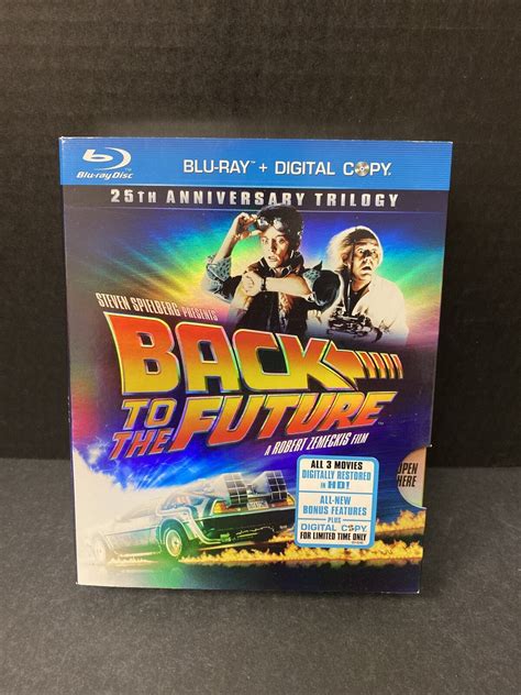 Back To The Future Th Anniversary Trilogy Blu Ray Digital Disc Set