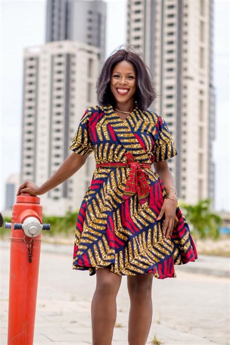 Galerie Robes En Pagne Wax African Print Dress Pagnific