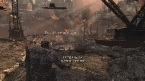 Gears Of War 2 Walkthrough Aftermath Tenuous Footing