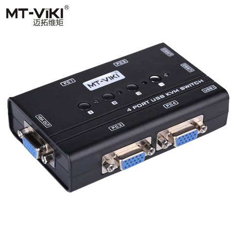 Купить KVM-переключатель По Maxtor МТ-460kl KVM переключатель 4 ...