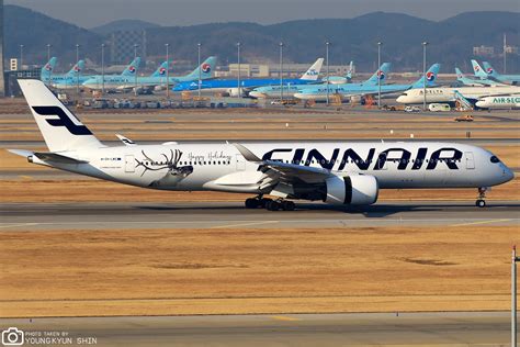 Finnair A Oh Lwe Happy Holidays Livery Taken At R