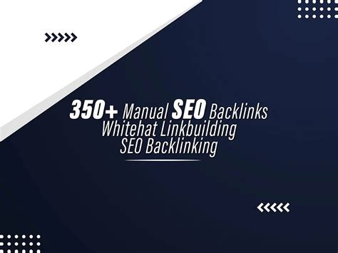 White Hat Seo Backlinks Dofollow Da Manual Seo