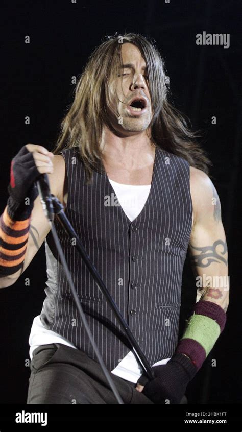 The Red Hot Chili Peppers Lead Singer Anthony Keidis Performs At The Roundhouse On November 22