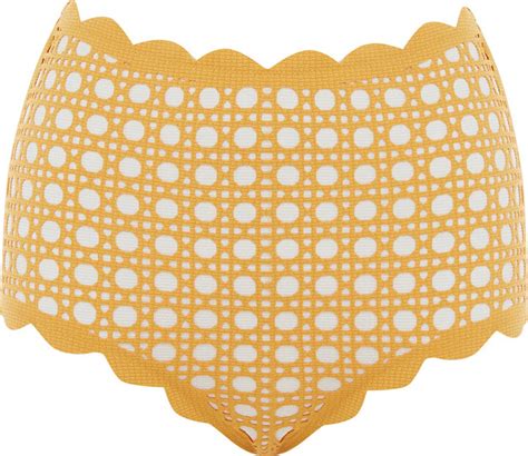 Marysia Swim Waisted Laser Cut Bikini Bottom ShopStyle