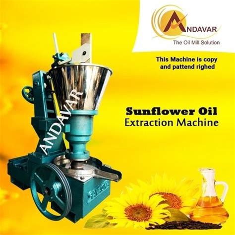 Semi Automatic Sunflower Oil Extraction Machine At Best Price In Erode