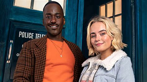 Ncuti Gatwa And Millie Gibson Film Doctor Who In Barry