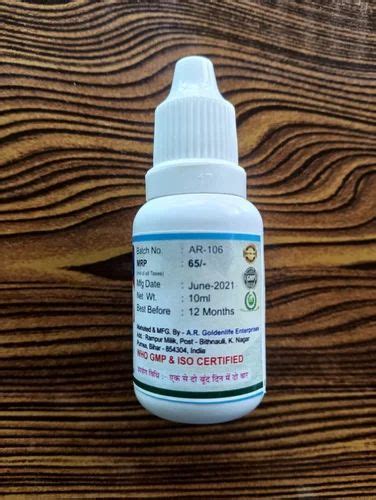 Herbal Golden Ear Drop Packaging Type Bottle 2 Drop Day At Rs 110