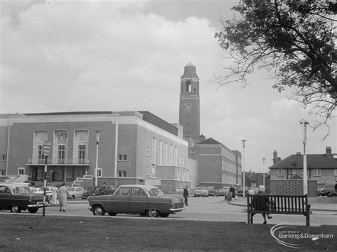 Barking Assembly Hall From South East With Tree On Right And Barking