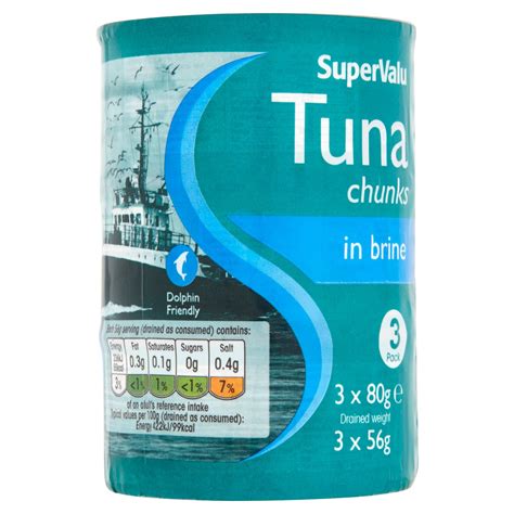 SuperValu Tuna Chunks In Brine 3 Pack 80 G Storefront EN