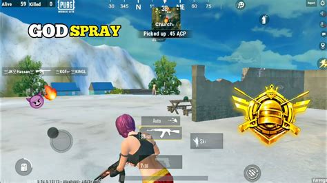 SPRAY GOD PUBG MOBILE LITE GAMEPLAY VIDEO YouTube