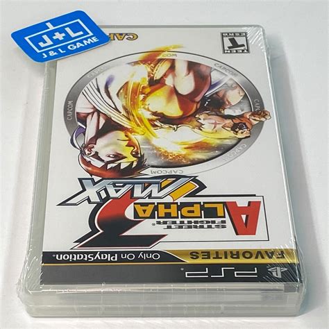 Street Fighter Alpha 3 Max Sony Psp Jandl Video Games New York City