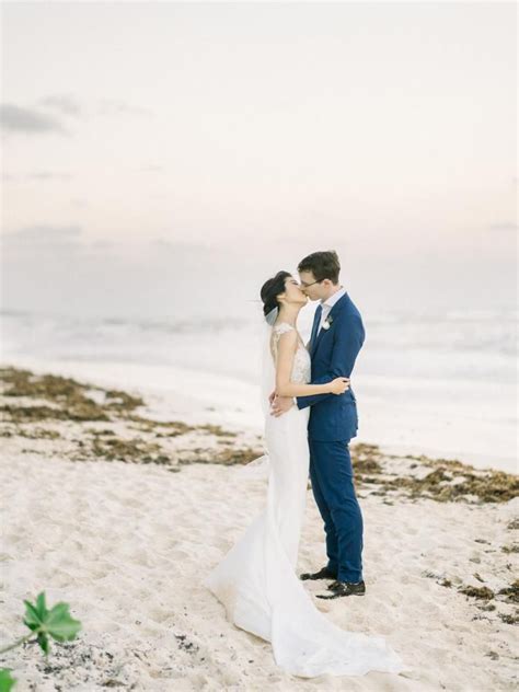 Chic Tulum Mexico Destination Wedding At Mahayana Tulum Beach Wedding