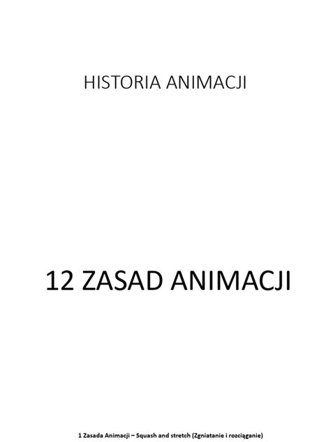 Historia Animacji | PDF