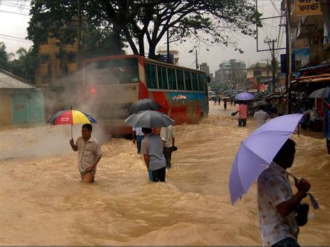 A Flood Happens When Water Overflows Or Soaks Land That Is Normally Dry