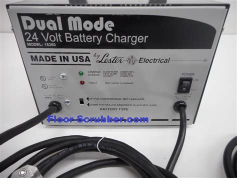 Dual Mode works with lead acid or agm 24v battery packs