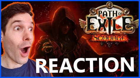 Epic Path Of Exile Scourge Live Reaction Youtube