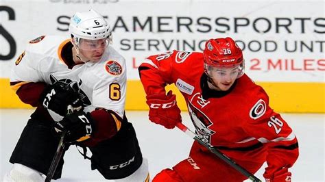 Hockey Charlotte Checkers At Chicago Wolves Recap 042417