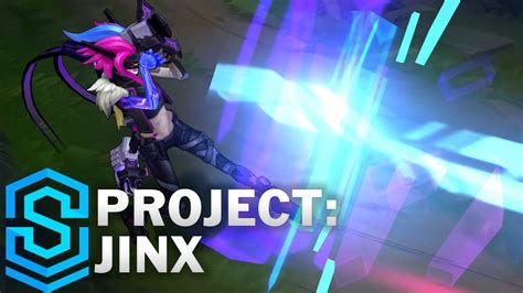 Project Jinx Skin Spotlight Pre Release League Of Legends Youtube