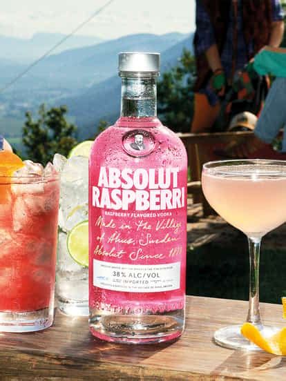 Absolut Raspberri Raspberry Flavored Vodka Absolut Vodka