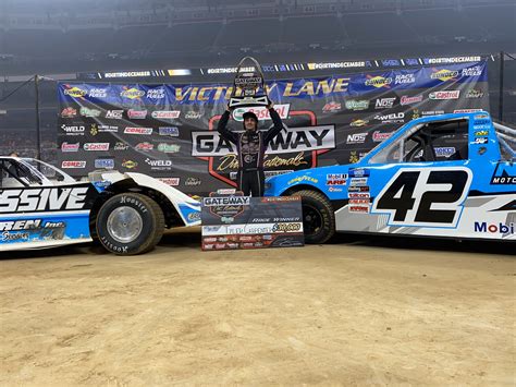 Tyler Carpenter Wins Gateway Dirt Nationals Clinches Knoxville Truck