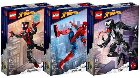 All LEGO Marvel Spider Man Big Figures Sets 2022 Compilation Collection