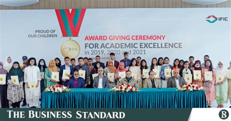 ific bank honours meritorious children   employees  business