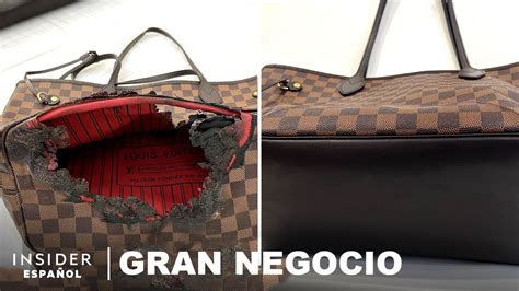 C Mo Se Restaura Un Bolso Neverfull De Louis Vuitton Quemado