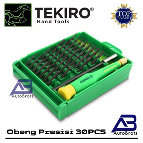 Tekiro Obeng Set Presisi Pcs Precision Screwdriver Set In