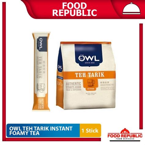 Jual Owl Teh Tarik Original Singapore Sachet 1 Stick 17gr Instant Foamy