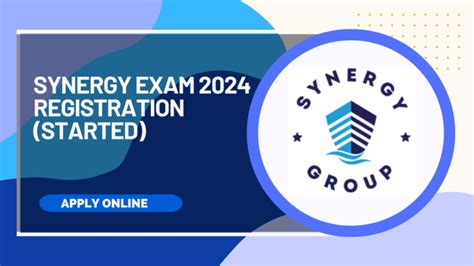 Register Now For Synergy Exam Secure Your Spot