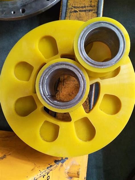 Custom Cast Polyurethane Urethane Roller Wheel China Manufacturer