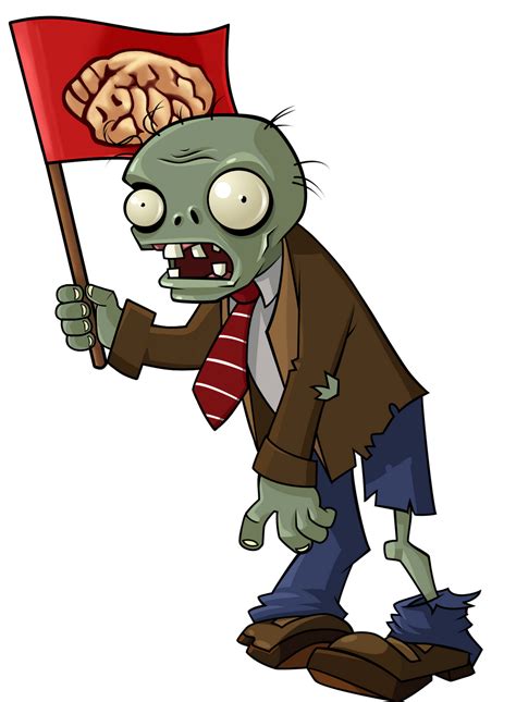 Plants Vs Zombies Flag Zombie Hd By Knockoffbandit On Deviantart