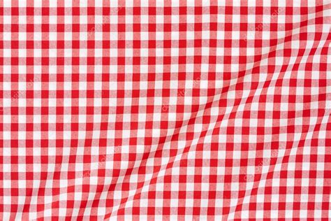 Red and white tablecloth texture background — Stock Photo © AndreaA. #26141967