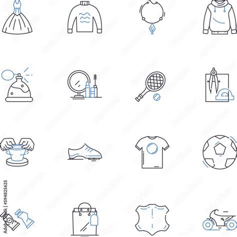 Invention Line Icons Collection Creativity Innovation Excellence