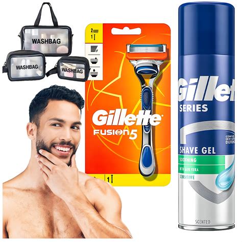 Gillette Fusion Prezentowy Zestaw Kosmetyk W Podarunkowy Podr Ny