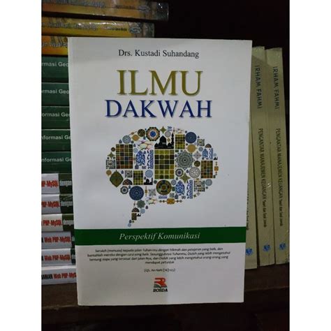 Jual Original Buku Ilmu Dakwah Perspektif Komunikasi By Drs Kustadi