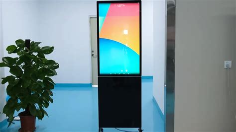 Indoor Android Lcd Capacitive Touch Hd Screen Floor Standing