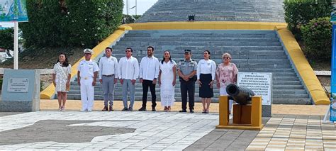 Celebran el 168 aniversario de Ciudad del Carmen con homenaje cívico y