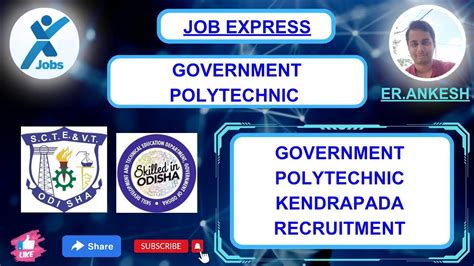 Government Polytechnic Kendrapara Recruitment Bput Btech Diploma