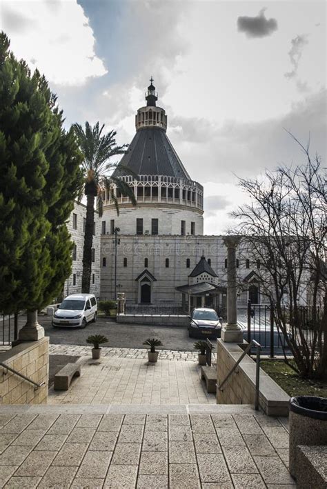 Basilica of the Annunciation in Nazareth Editorial Image - Image of ...