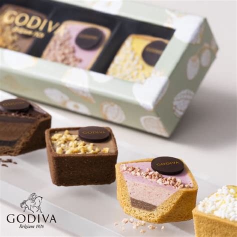 Godiva Tarte Chocolat Crispy Tart With 4 Kinds Of Chocolate Including