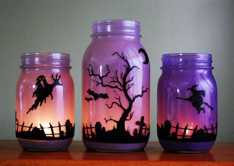 30 Ideas For Halloween Decoration Mason Jars To Impress Everyone